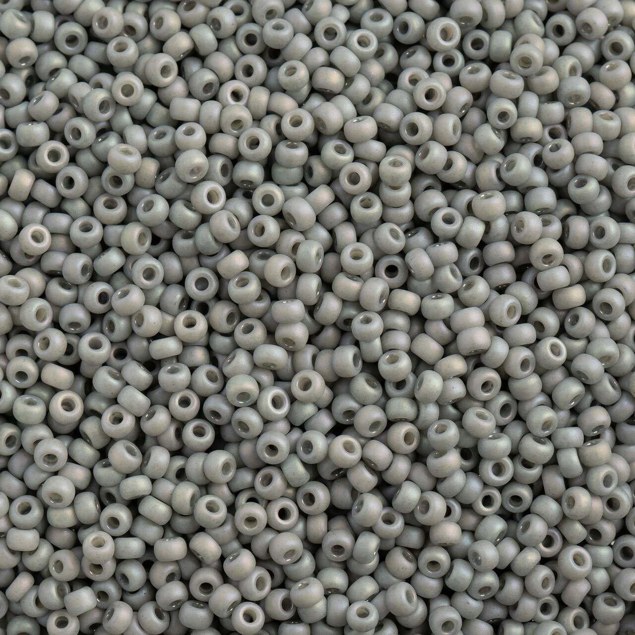 Miyuki 22g Frosted Glazed Rainbow Matte Round Seed Beads, 11/0